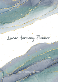 Lunar Harmony Planner - Oct 12 to Nov 13, 2023