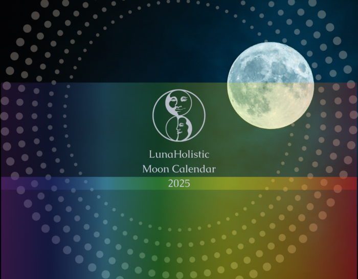 2025 LunaHolistic Moon Calendar Cover